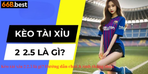 Kèo tài xỉu 2 2.5 là gì
